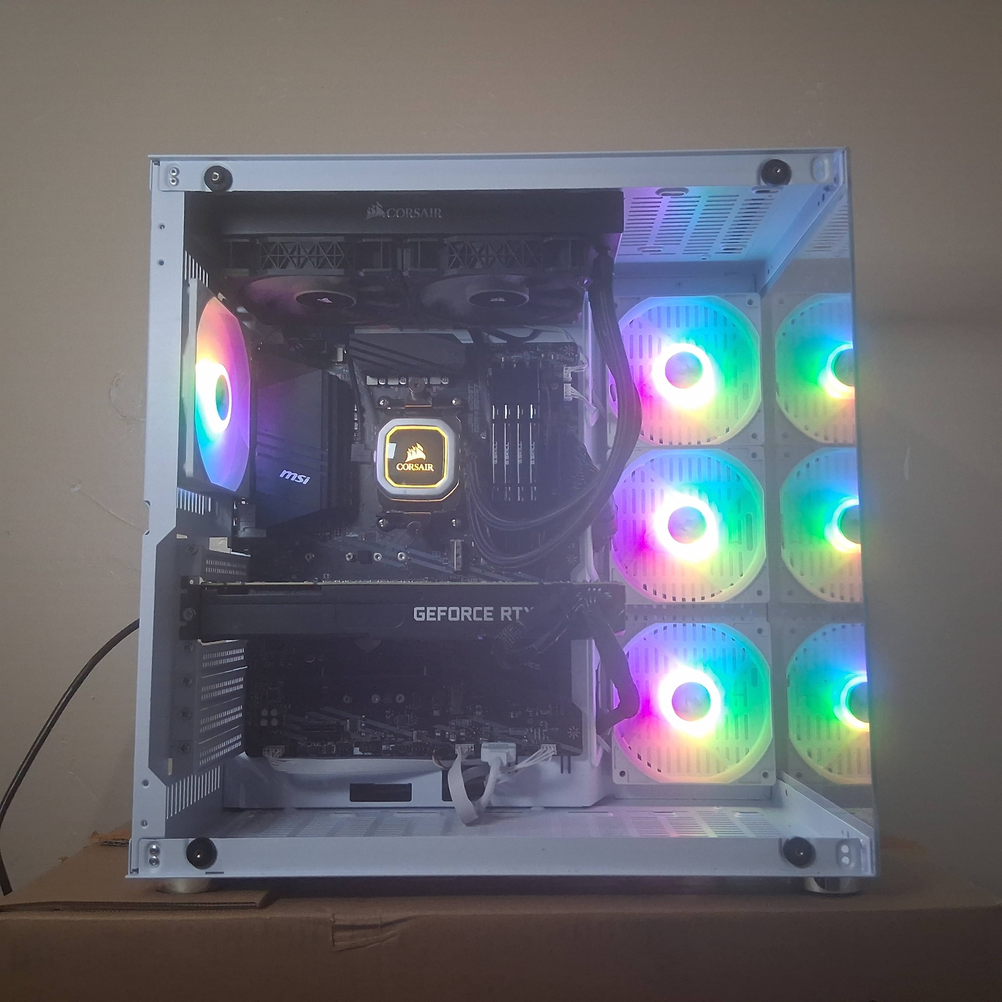 White RTX system close-up